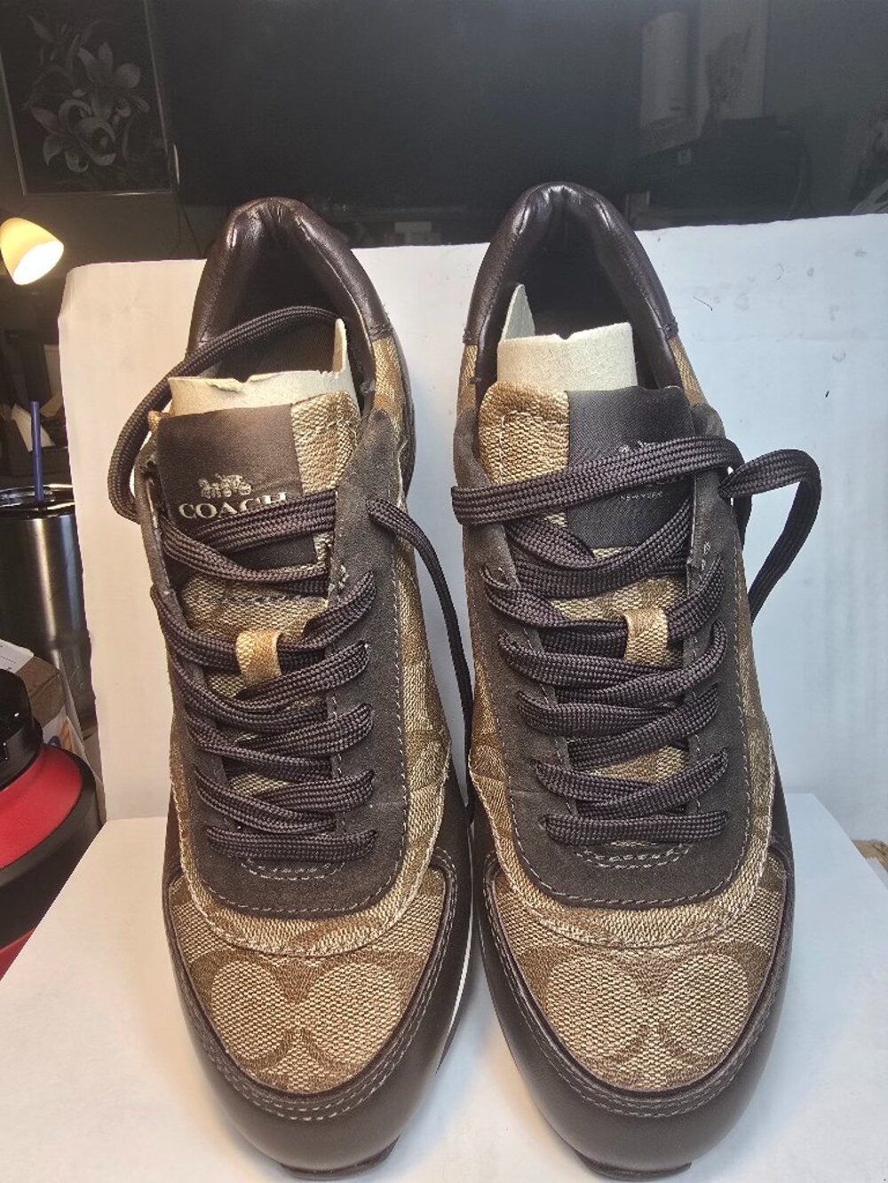 COACH running shoes size 7M womens